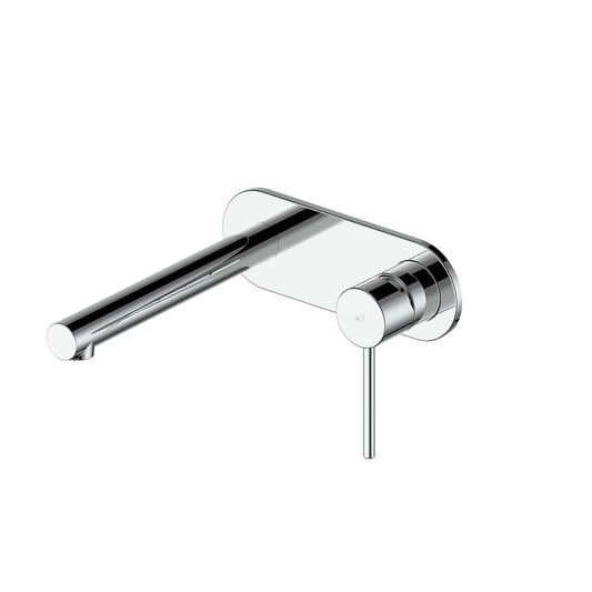 MACI WALL BASIN MIXER WITH FACEPLATE CHROME
