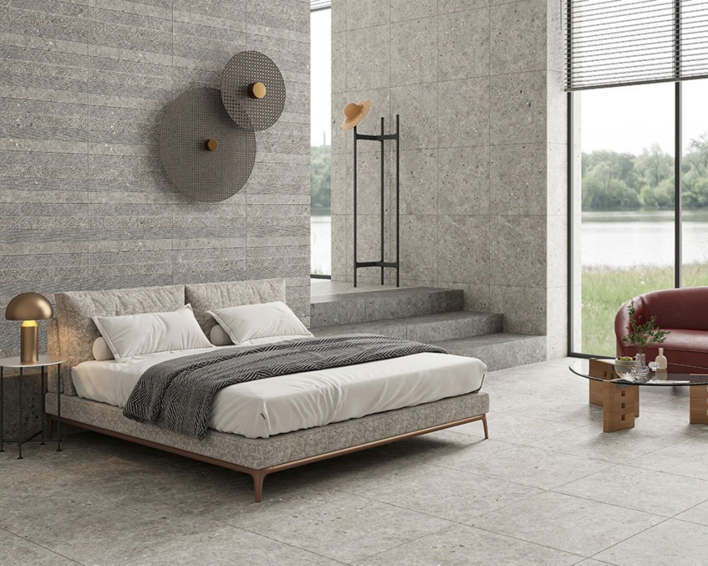 MESCOLARE SILVER MATTE TILE