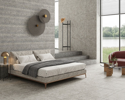 MESCOLARE SILVER MATTE TILE