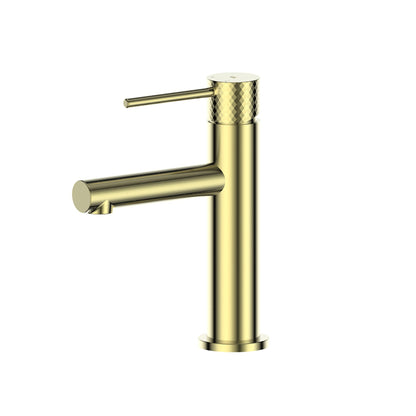 MIKA BASIN MIXER BRUSHED BRASS