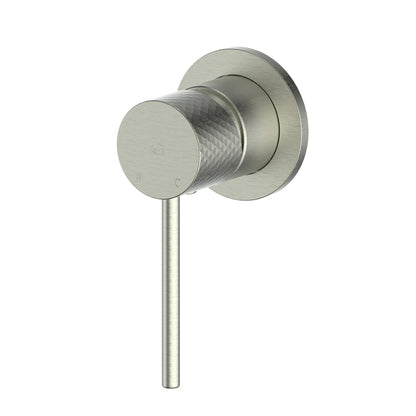 MIKA SHOWER MIXER w/MINI PLATE BRUSHED NICKEL LF2121257