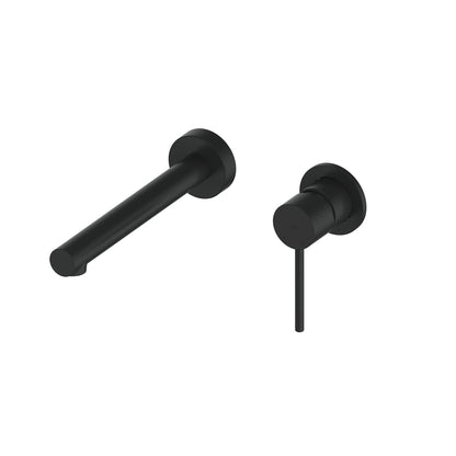 MIKA WALL BASIN MIXER MATTE BLACK