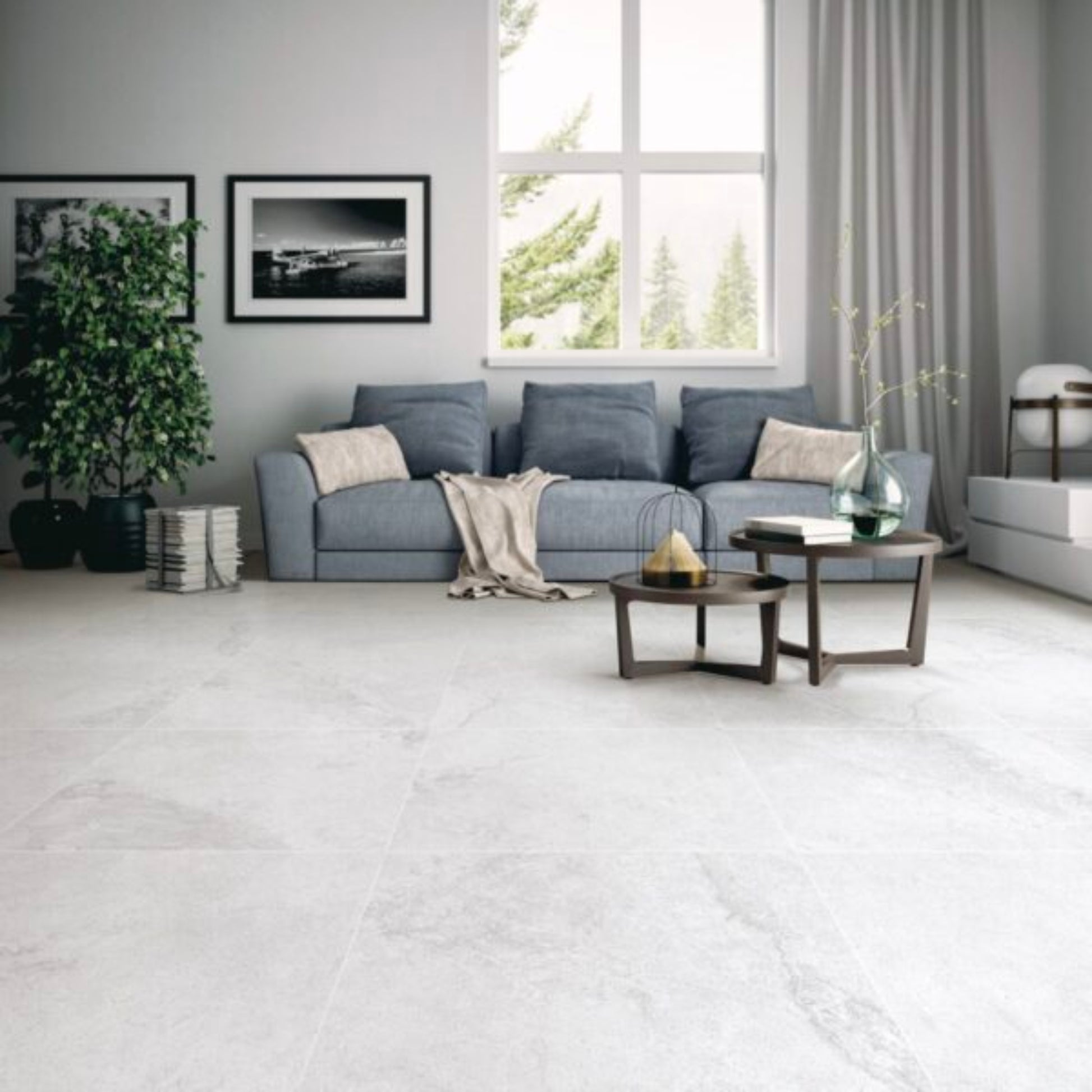 MONTANA WHITE TILES 600×600