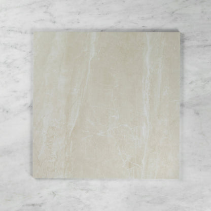 RITZ MAINSTREAM STONE ICE WHITE POLISHED INTERNAL TILE 600×600