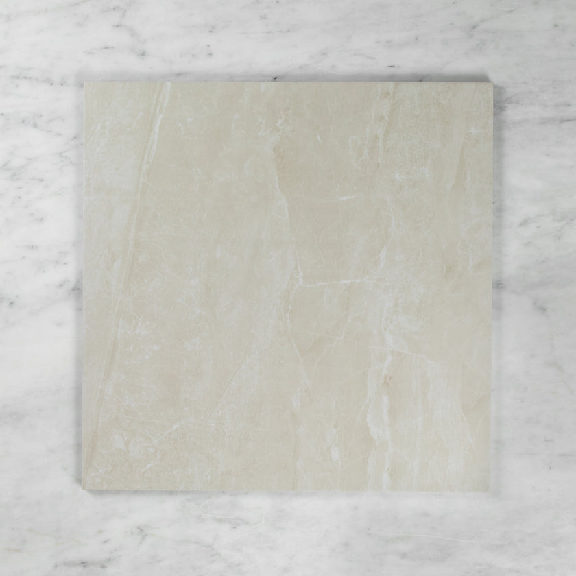 RITZ MAINSTREAM STONE ICE WHITE MATTE INTERNAL TILE 600×600