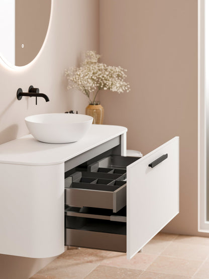NATURE 900 AXEL VANITY RANGE - SOLID SLAB TOP