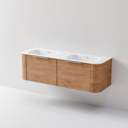 NATURE 1500 AXEL DOUBLE BOWL VANITY RANGE