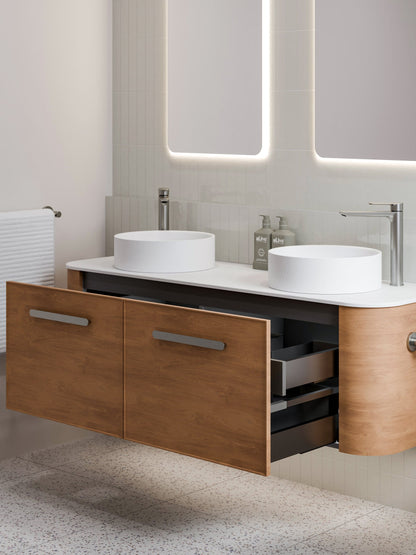 NATURE 1500 AXEL VANITY - SOLID SLAB TOP