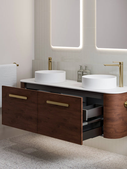 NATURE 1500 AXEL VANITY - SOLID SLAB TOP