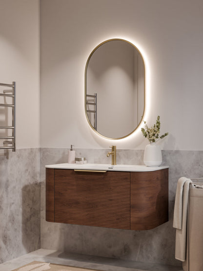 NATURE 1000 ORCHARD BATHROOM VANITY WALNUT