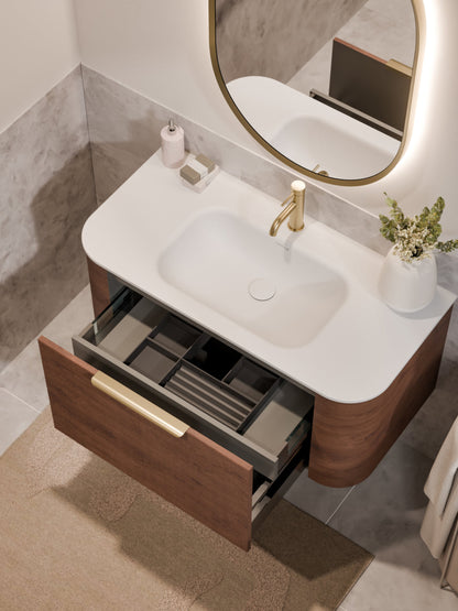 NATURE 1000 ORCHARD BATHROOM VANITY WALNUT