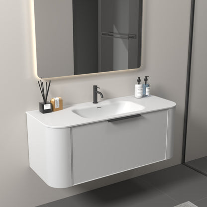 NATURE 1200 AXEL BATHROOM VANITY MATTE WHITE