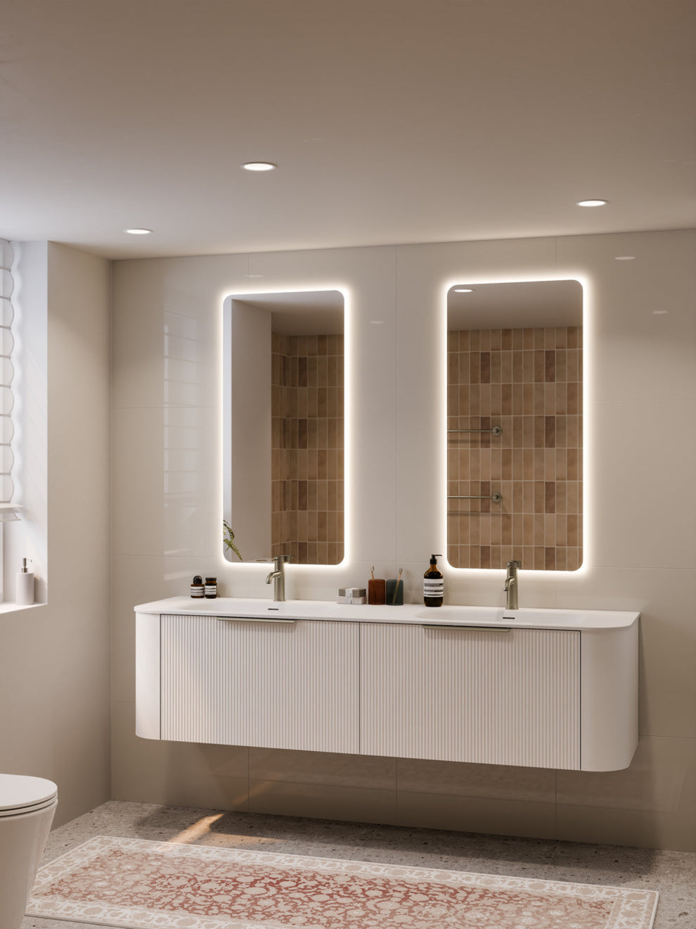 NATURE 1800 PILLAR VANITY RANGE – Flush Bathroomware