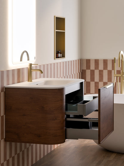 NATURE 900 AXEL BATHROOM VANITY WALNUT