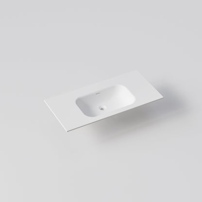 NAVARRA 1000 VANITY SINK TOP MATTE WHITE