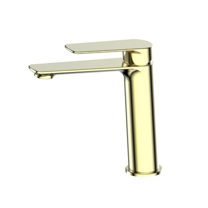NOVI BASIN MIXER - MID BRUSHED BRASS