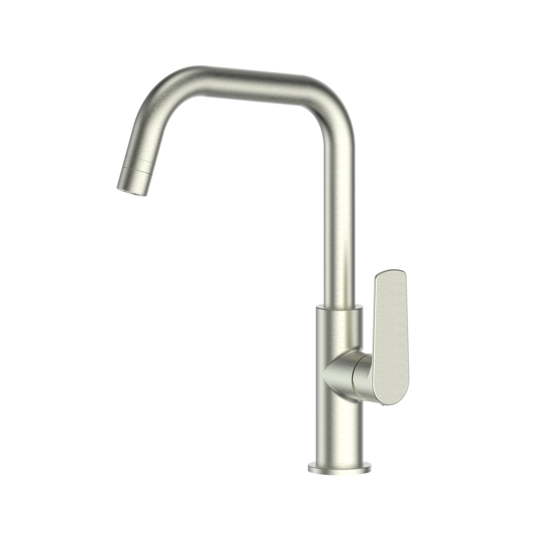 NOVI GOOSENECK SINK MIXER W/SMART AERATOR BRUSHED NICKEL
