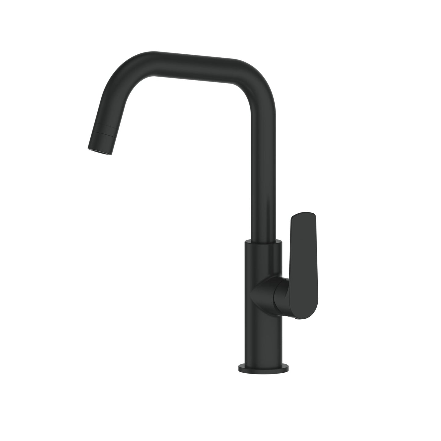 NOVI GOOSENECK SINK MIXER W/SMART AERATOR MATTE BLACK