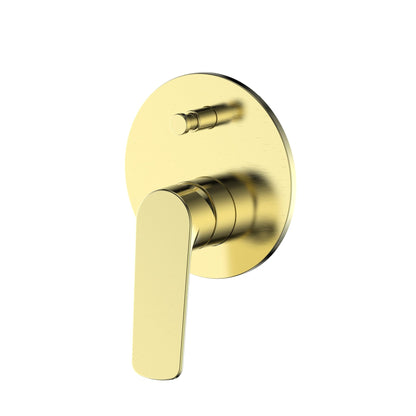 NOVI SHOWER MIXER W/DIVERTER BRUSHED BRASS