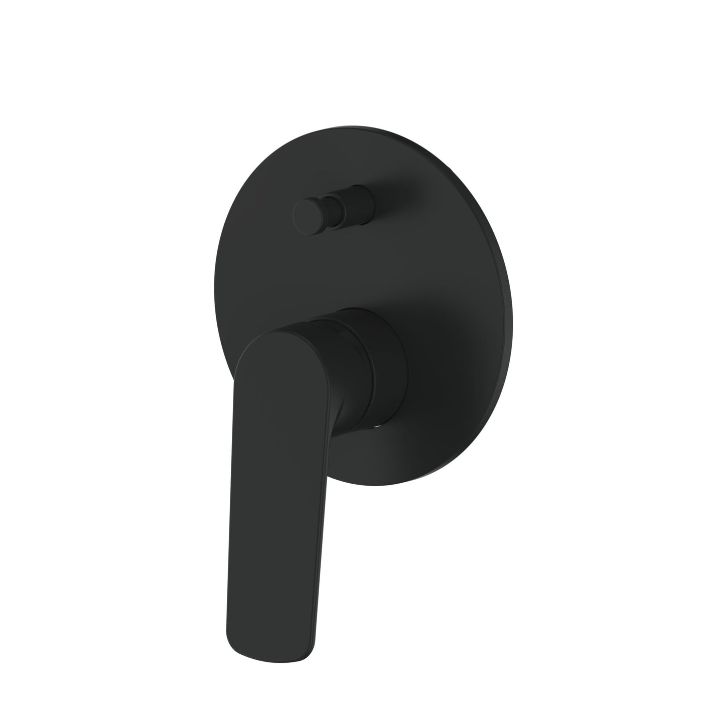 NOVI SHOWER MIXER W/DIVERTER MATTE BLACK