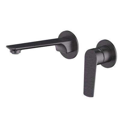 NOVI WALL BASIN MIXER GUNMETAL