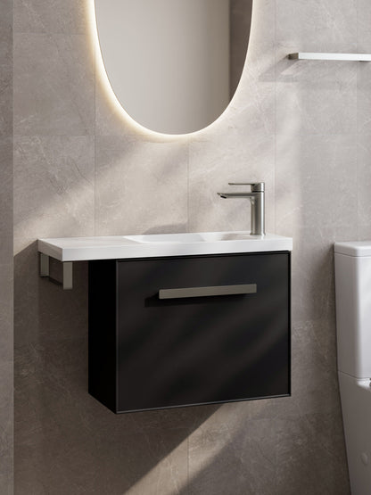 LINEARE AXEL 550 OFFSET VANITY TOP - LEFT HINGE