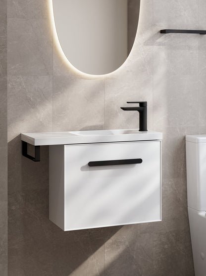 LINEARE AXEL 550 OFFSET VANITY TOP - LEFT HINGE