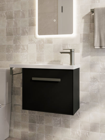 LINEARE AXEL 550 OFFSET VANITY TOP - LEFT HINGE