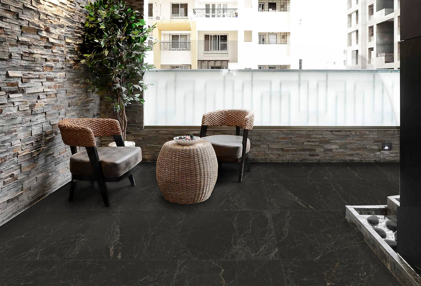 PALENA DARK MATTE TILE 600x600