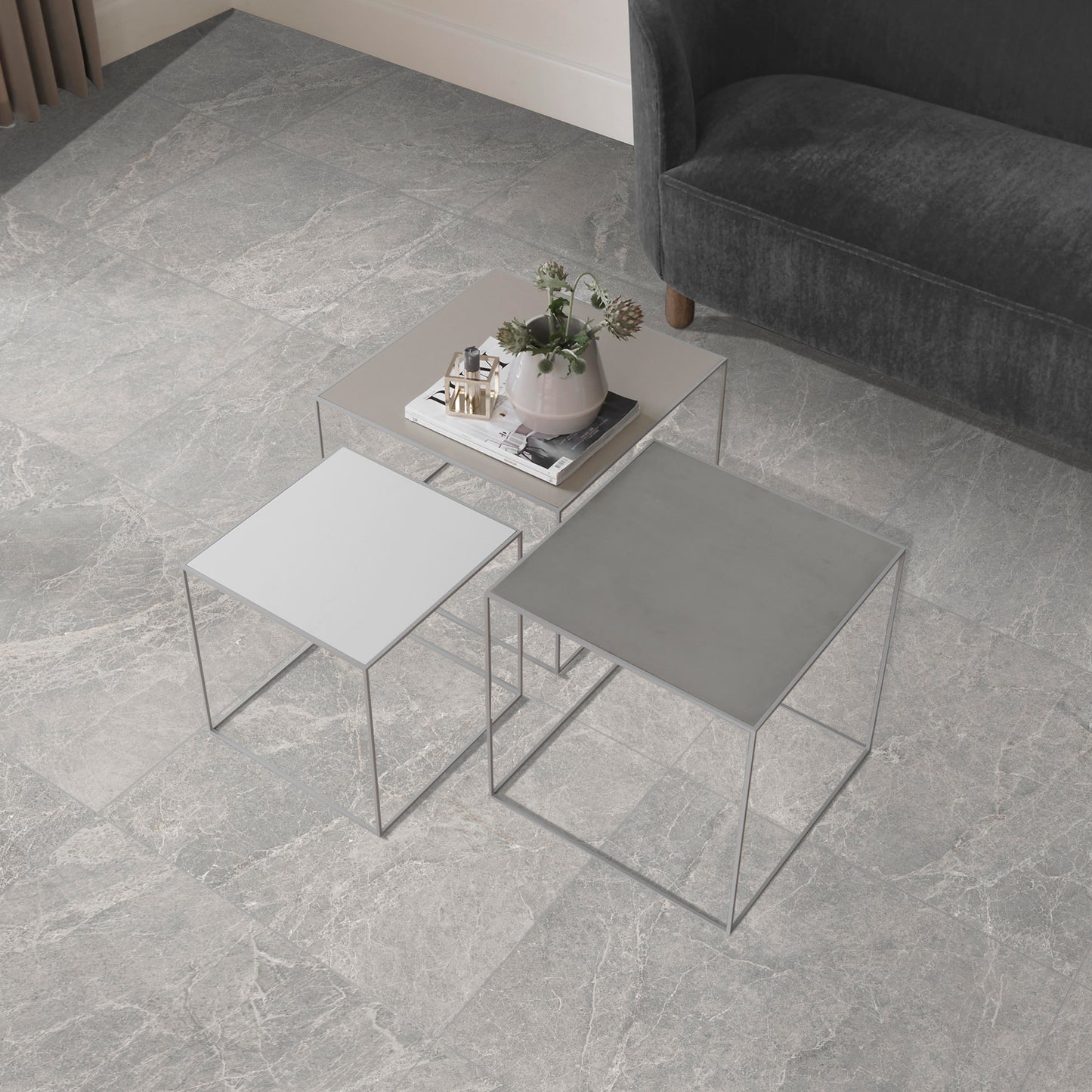 PALENA GREY MATTE TILE