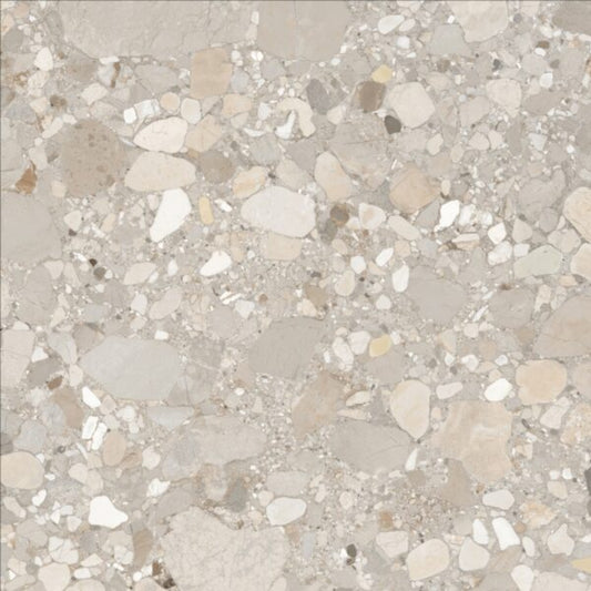 PEBBLES BEIGE MATT TILES 600×600