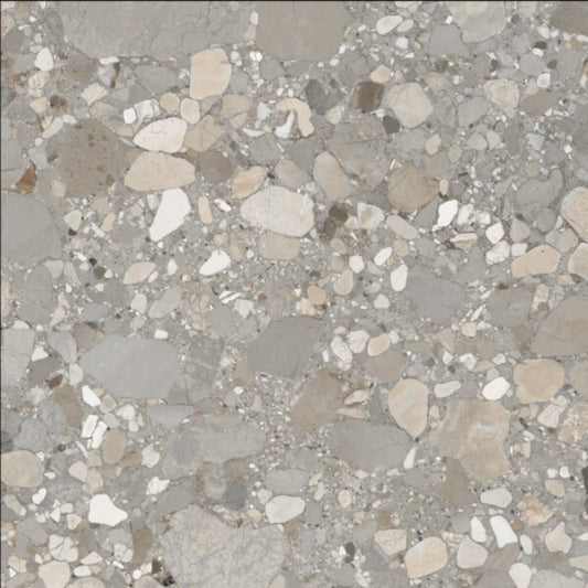 PEBBLES DARK GREY MATT TILES 600×600