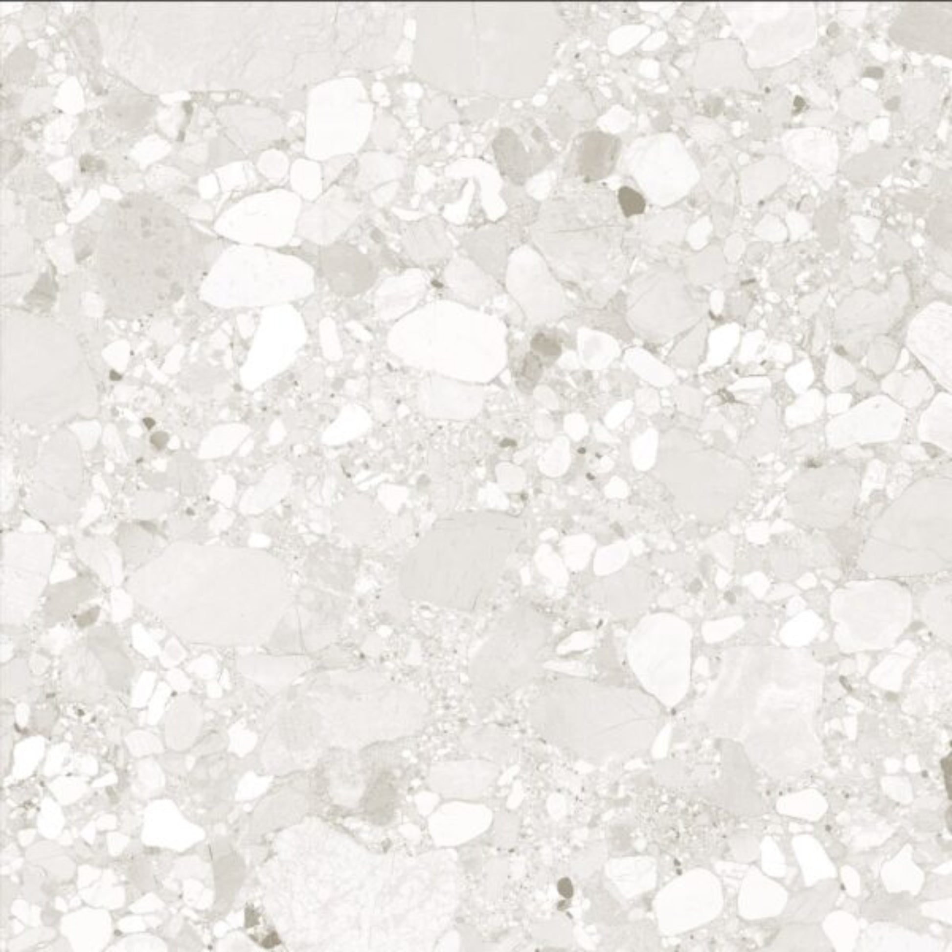 PEBBLES WHITE MATT TILES 600×600