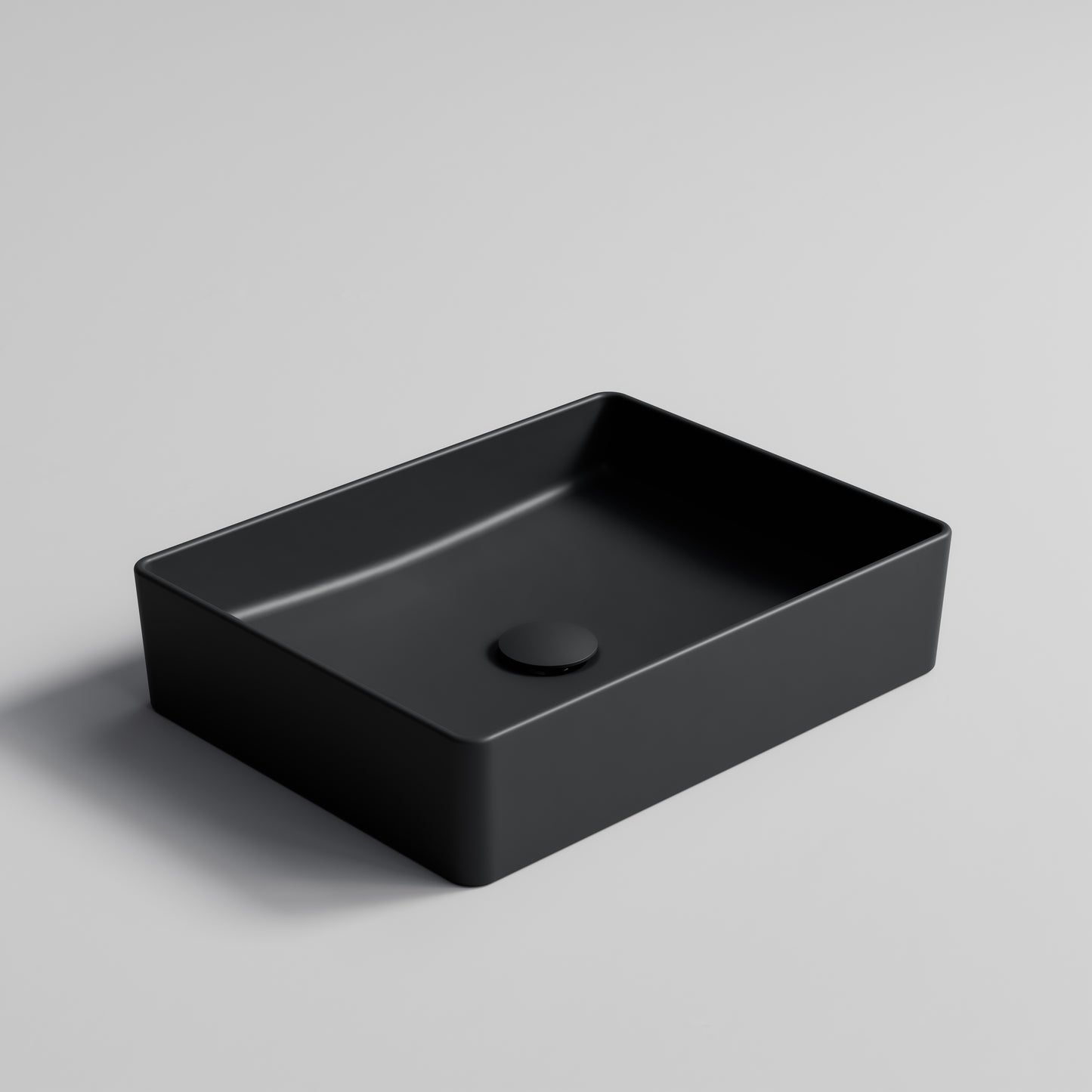 PURE RECTANGLE CERAMIC  VESSEL BASIN - 5 COLOURS