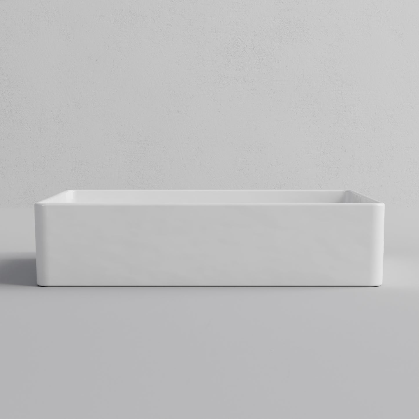 PURE RECTANGLE CERAMIC  VESSEL BASIN - 5 COLOURS