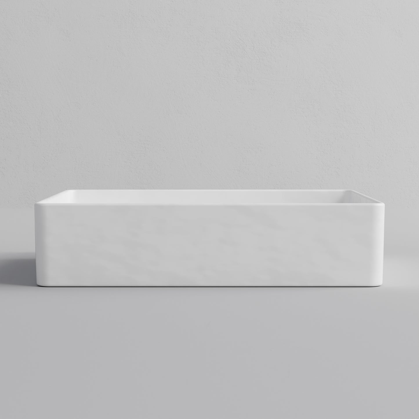 PURE RECTANGLE CERAMIC  VESSEL BASIN - 5 COLOURS