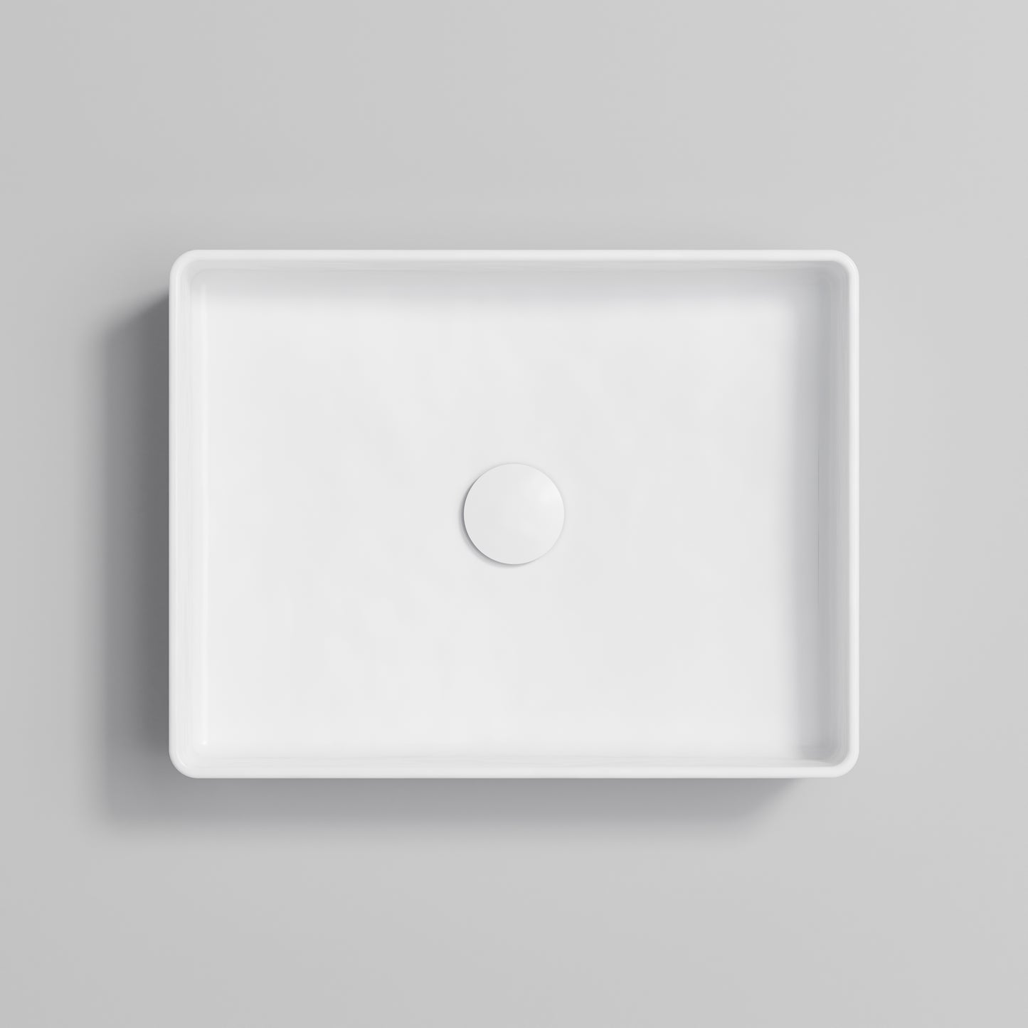 PURE RECTANGLE CERAMIC  VESSEL BASIN - 5 COLOURS