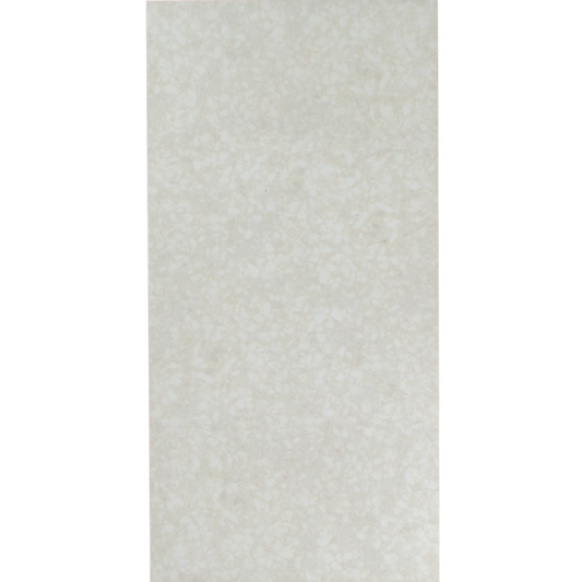 ABSTRACT PADDINGTON TERRAZZO WHITE STONE IN OUT P2 P4 TILE 300X600