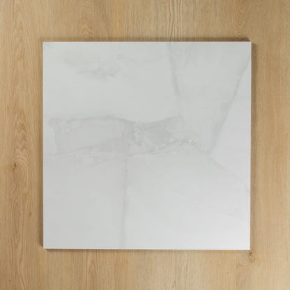 MARBLE ONYX POLISHED INTERNAL STONE TILE 600X600
