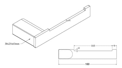 CODE PURE TOILET ROLL HOLDER RANGE