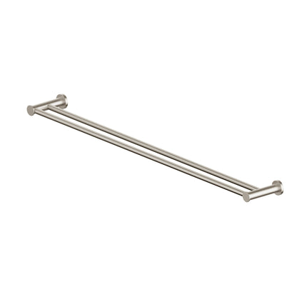 REASON DOUBLE TOWEL RAIL BRUSHED NICKEL