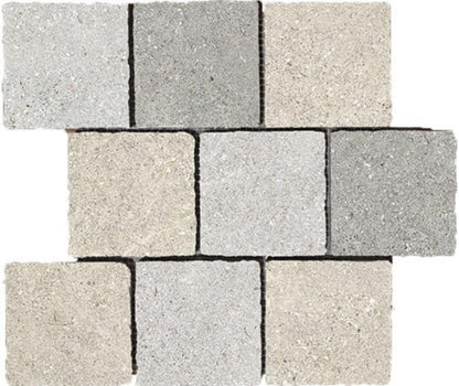 RIVIERA MIX COBBLE TILE 100x100