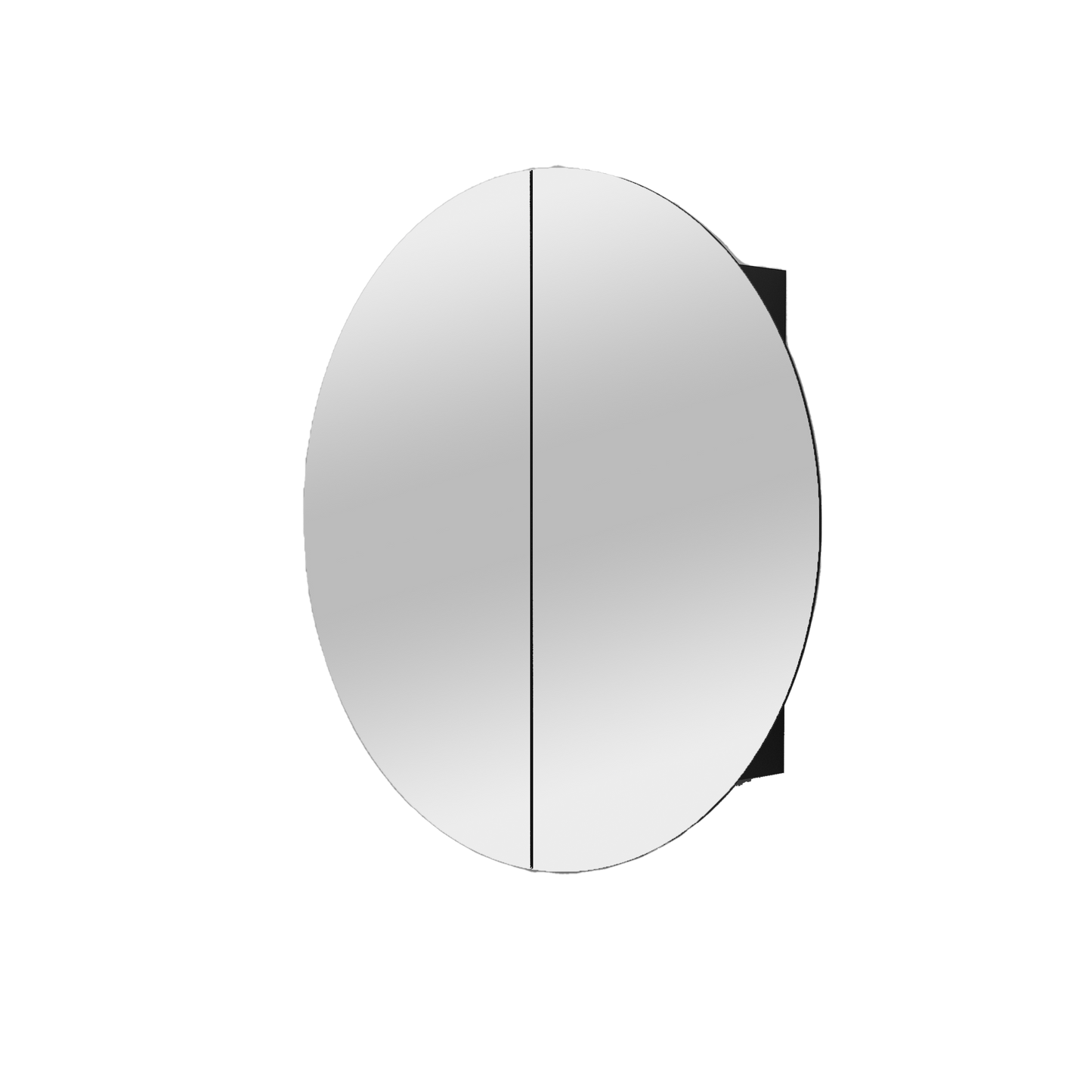 NEO ROUND 850 INSET MIRROR CABINETS - 2 COLOURS