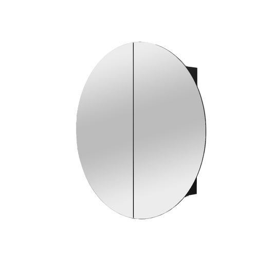 NEO ROUND 850 INSET MIRROR CABINETS - 2 COLOURS