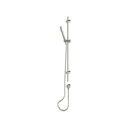 ROCCO PIN RAIL SHOWER BRUSHED NICKEL