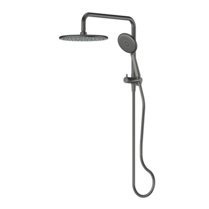 ROCCO_SHORT_TWIN_RAIL_SHOWER GUNMETAL 18750