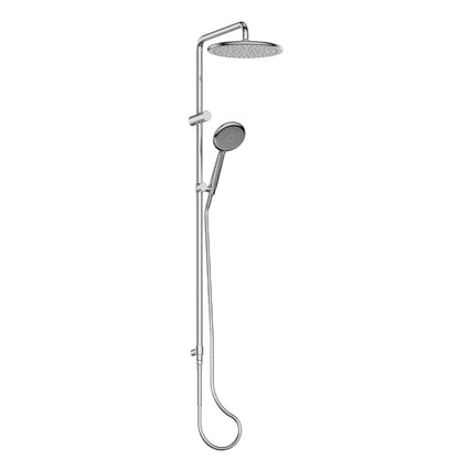 ROCCO TWIN RAIL SHOWER CHROME
