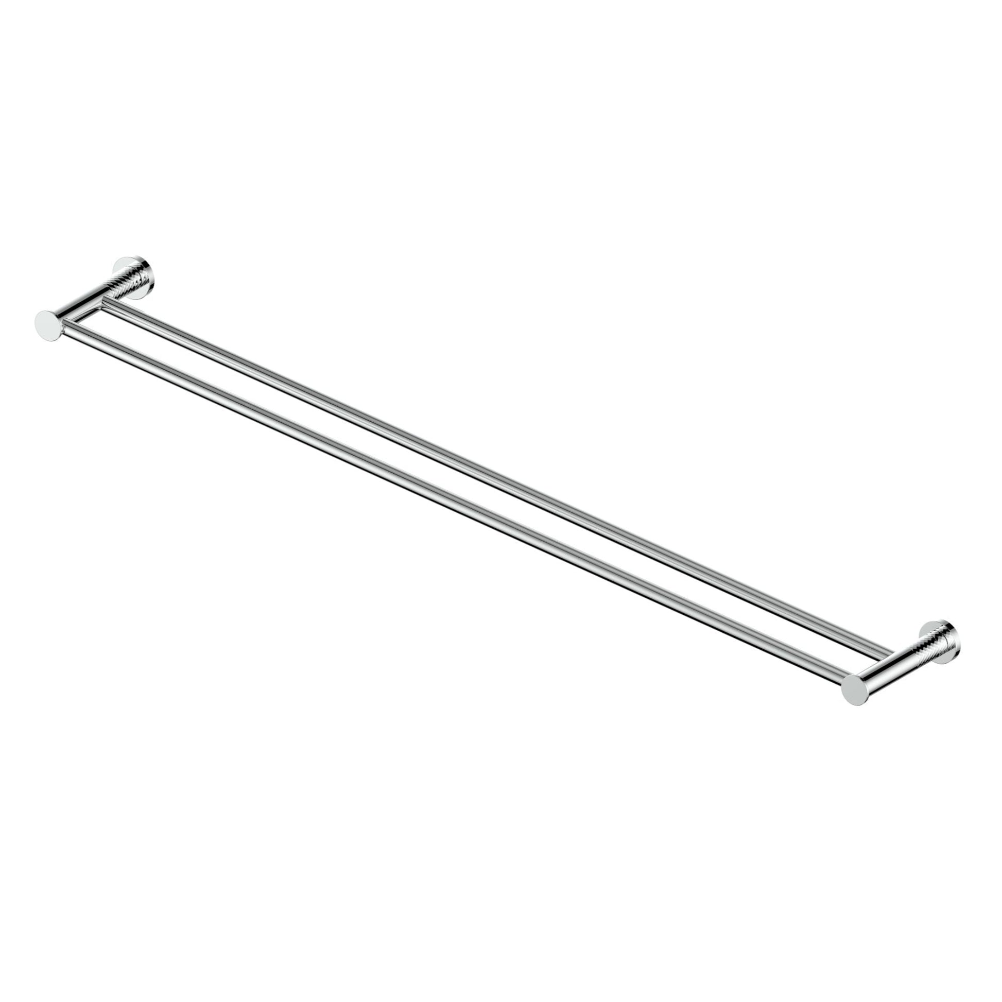 Reflect Double Towel Rail Chrome