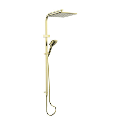 SKYLA AIRFLO™ TWIN RAIL SHOWER BRUSHED BRASS