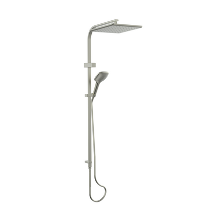 SKYLA AIRFLO™ TWIN RAIL SHOWER BRUSHED NICKEL